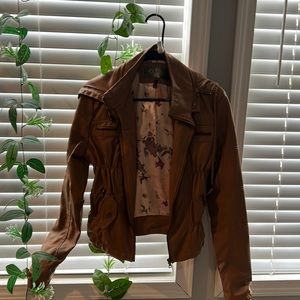 A brown Ci Sono jacket by Cavalini